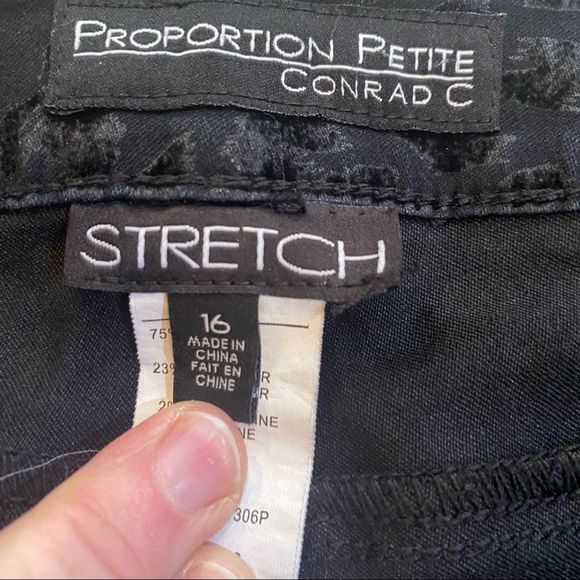 - Conrad C Proportion petite black jeans size 16 - Picture 4 of 8